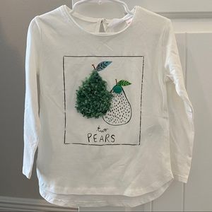 Zara mixed media tunic tee